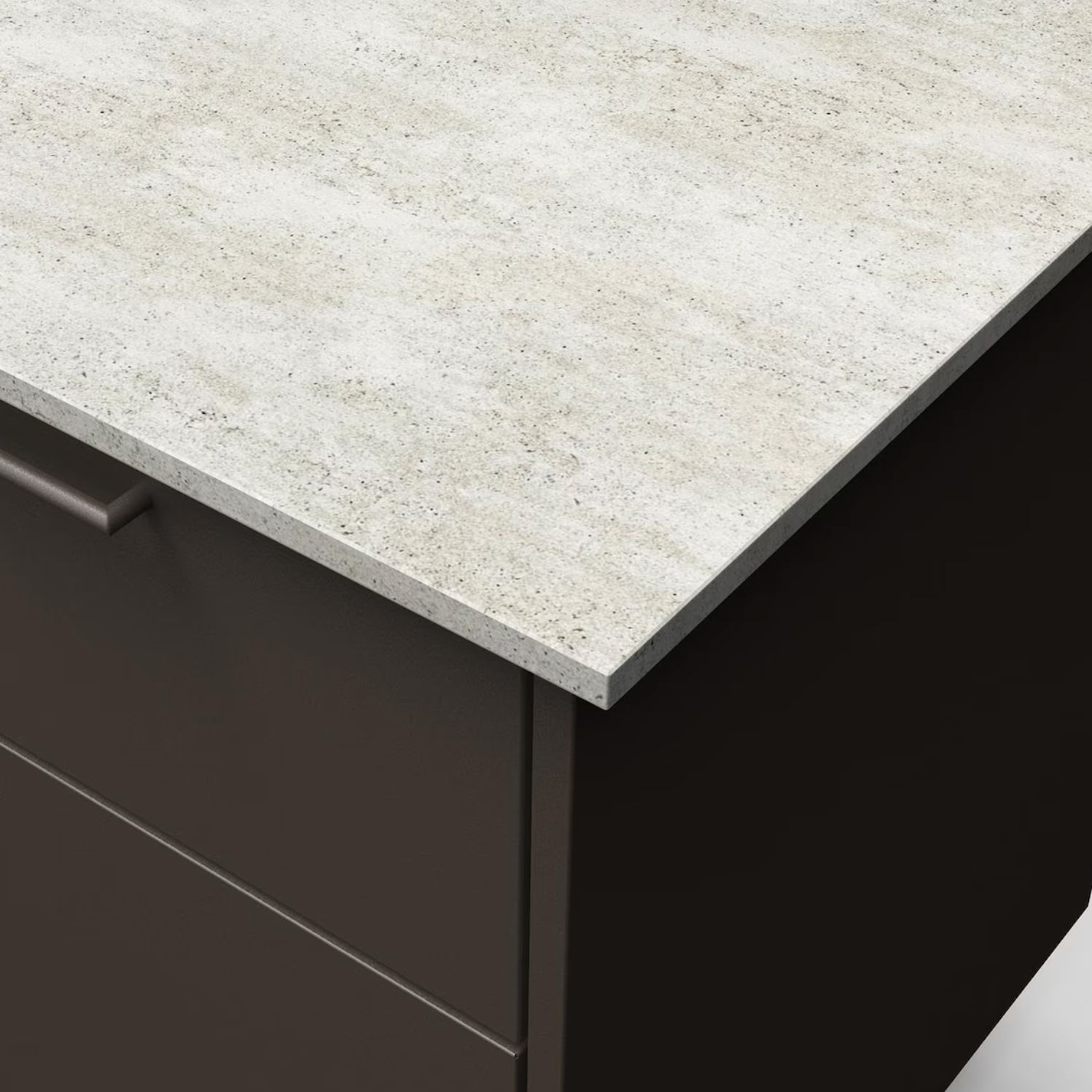 Blaze Sunrise 8-Ft Outdoor Kitchen Island w/ 32-Inch LTE+ Natural Gas Grill in Architectural Bronze w/ Keon Countertop