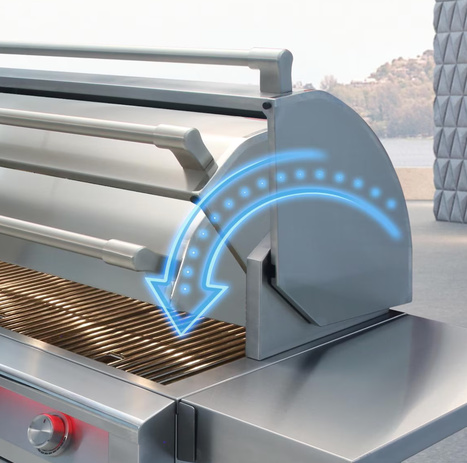 Alfresco AIPG 42-in 3 Burner Built-In Grill - AIPG-42