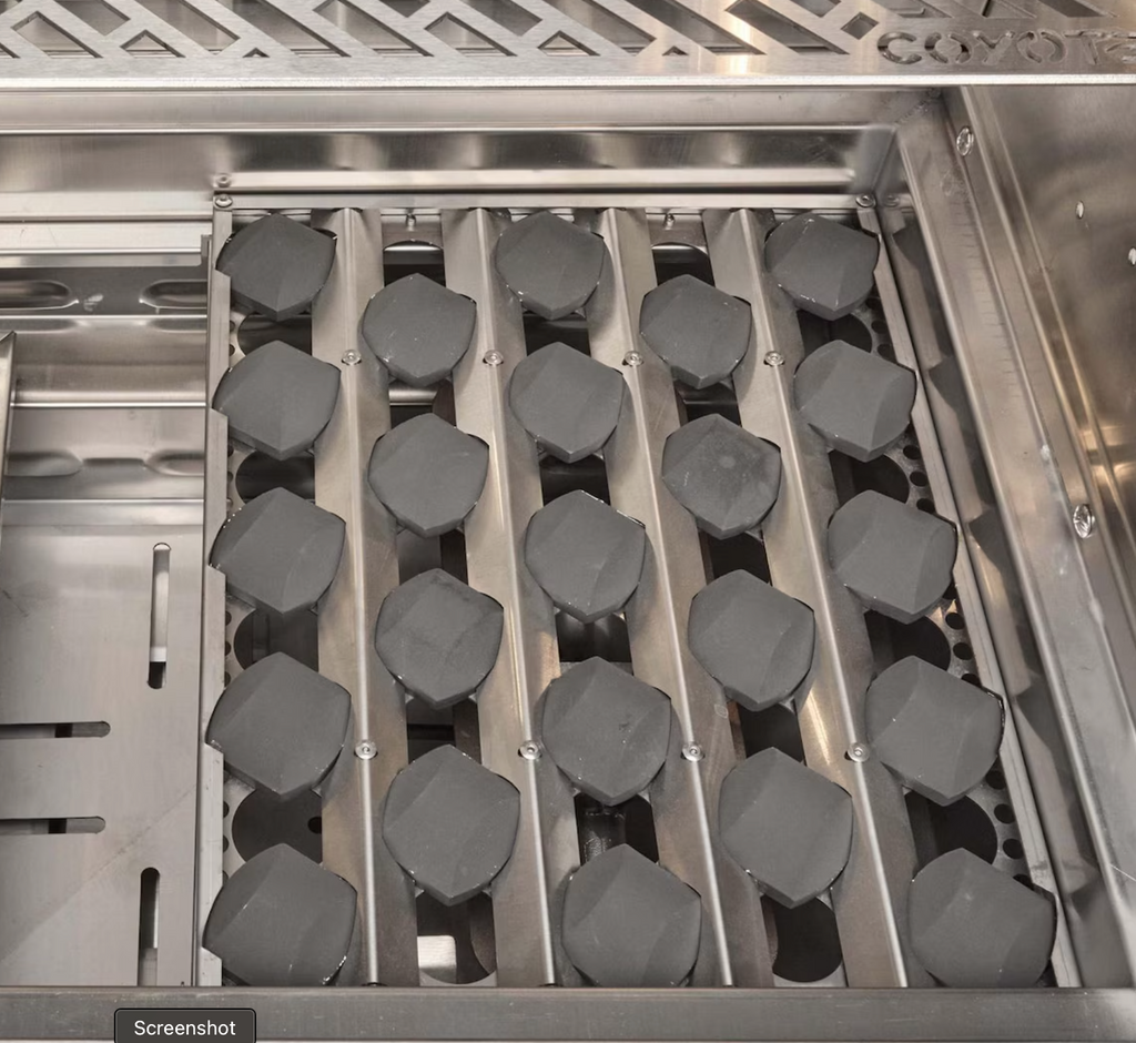 Coyote SL-Series 30-in 2-Burner Built-In Natural Gas Grill w/ Sear Burner, Rotisserie, & Safety Valve - C3SL30NG
