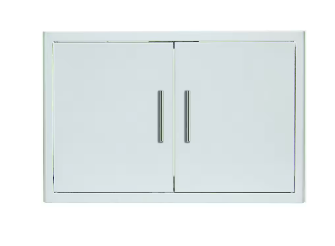 Blaze 32-Inch Stainless Steel Double Access Door With Paper Towel Holder