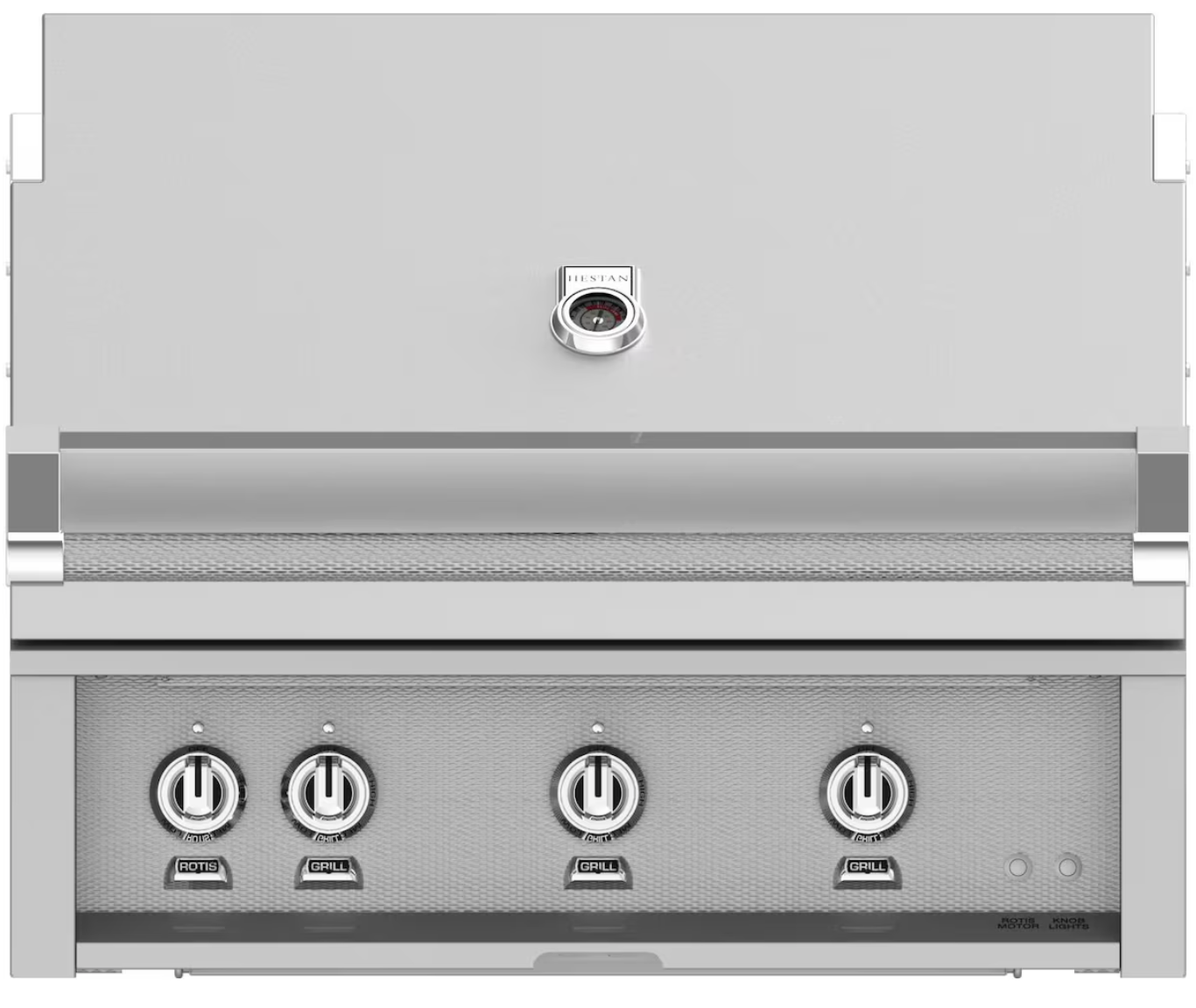 Hestan 36"  Built-In Grill W/ Sear Burner & Rotisserie - Steeletto