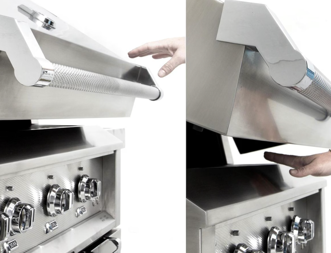 Hestan 36"  Built-In Grill W/ Sear Burner & Rotisserie - Steeletto