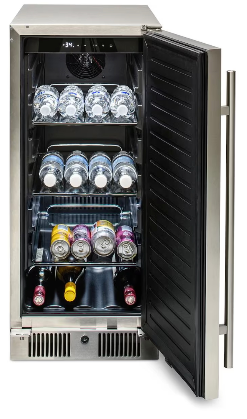 Blaze 15-Inch 3.2 Cu. Ft. Outdoor Rated Compact Refrigerator