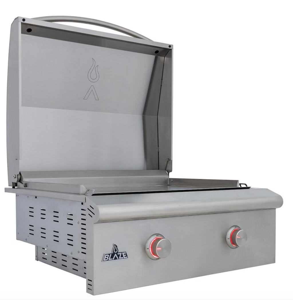 Blaze Premium LTE + 30-Inch Built-In Griddle With Lights