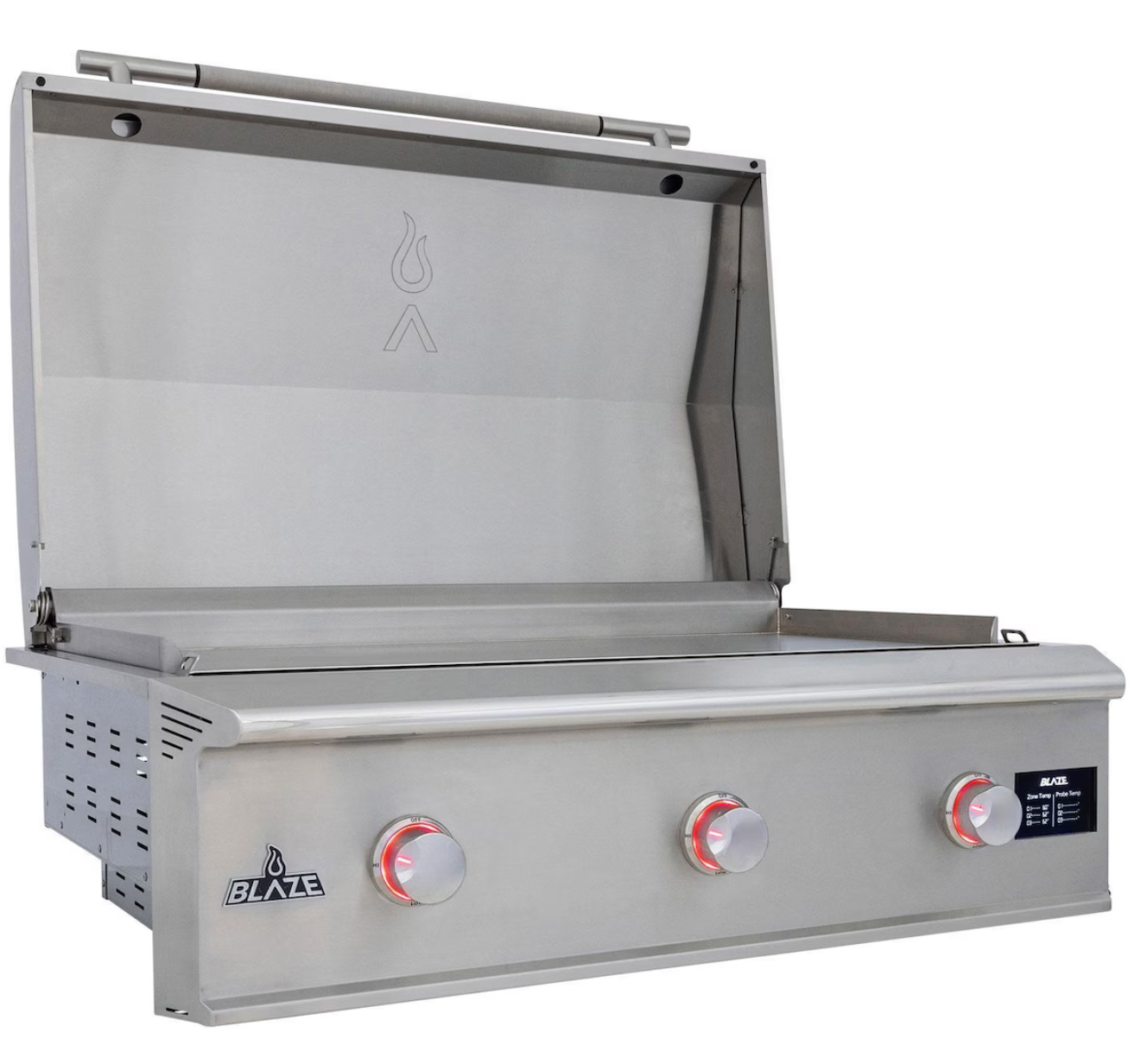 Blaze LTE PRO 40-Inch Built-in Griddle w/ Digital Temperature Screen & Lift-Assist Lid