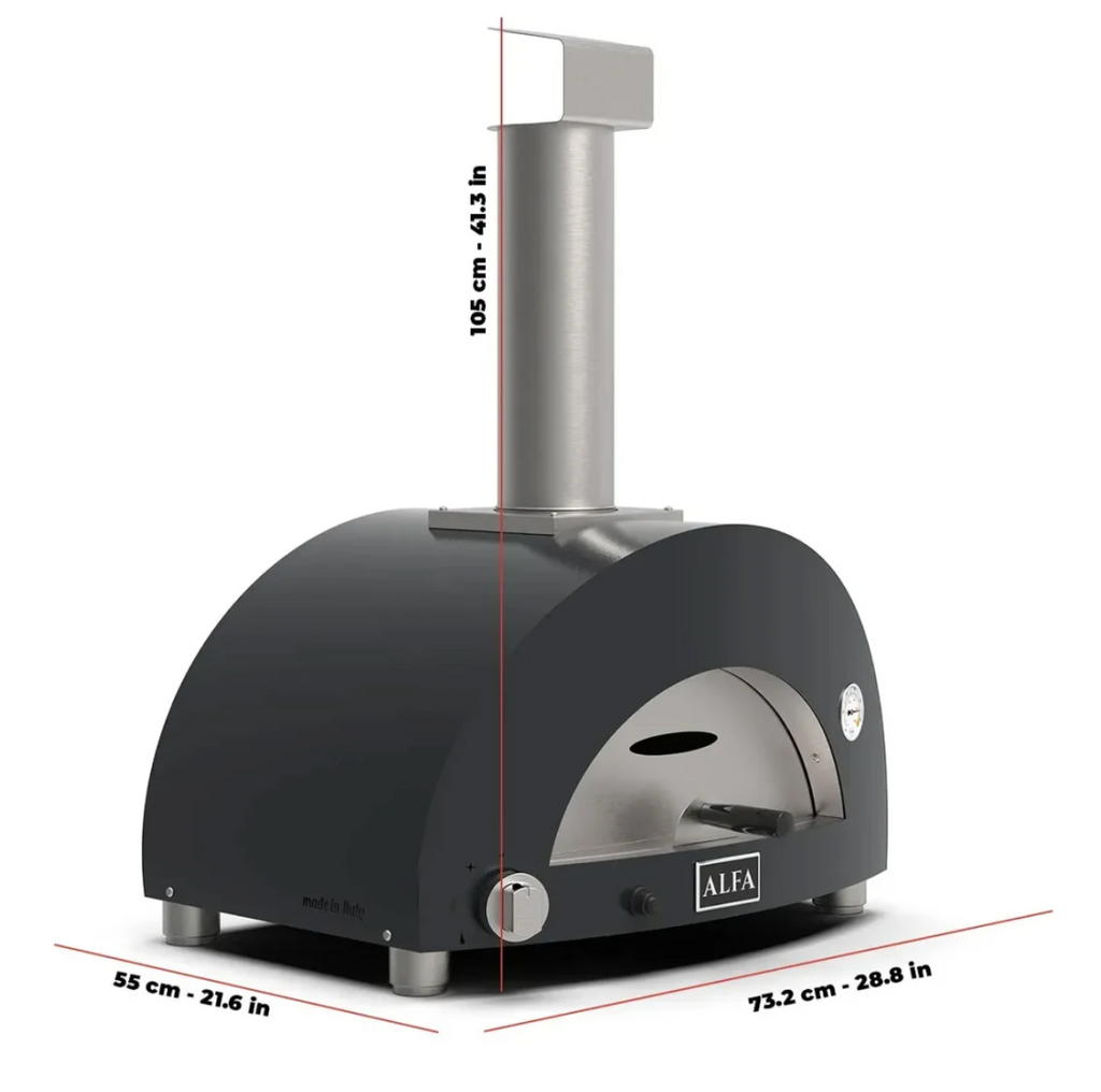 Alfa Moderno 1 Pizze Gas Pizza Oven