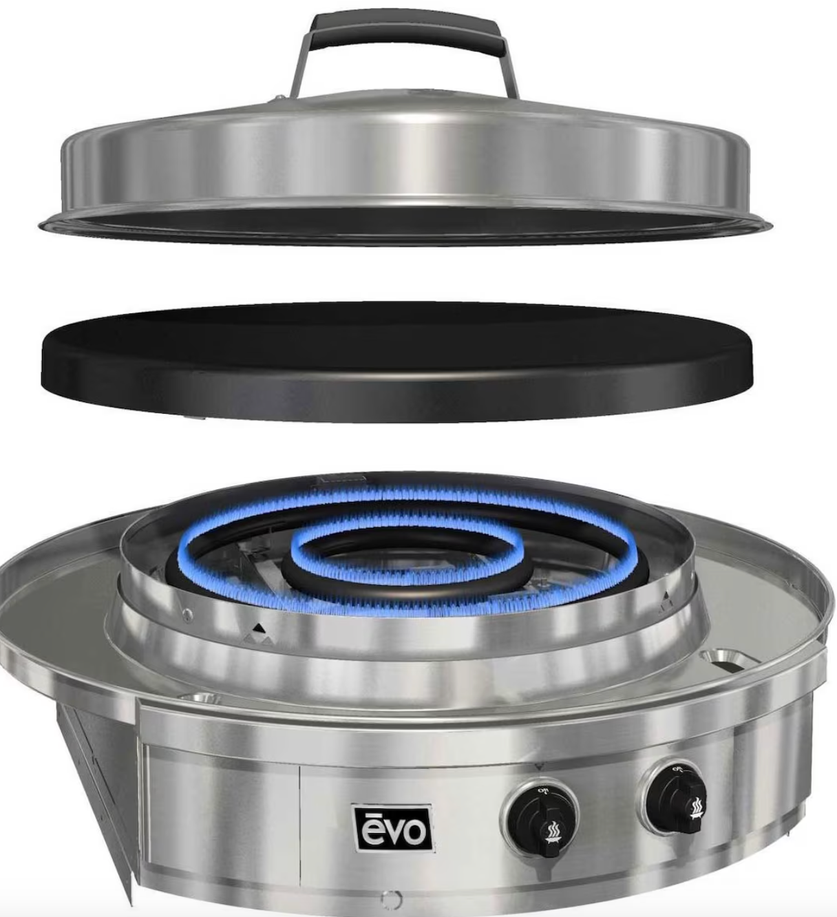 Evo Affinity Classic 30G Built-In Flattop Grill
